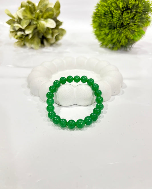 Green jade bracelet